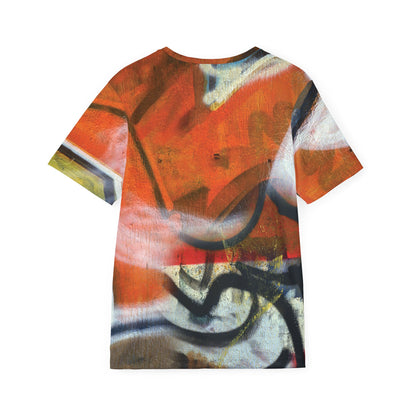 Men's Sports Jersey  "GRAFFITI"  T-Shirt for Active Lifestyles